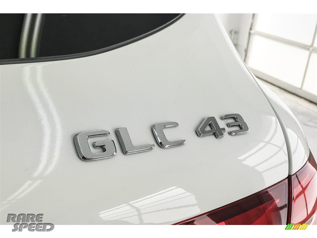 2018 GLC AMG 43 4Matic - Polar White / designo Platinum White Pearl/Black photo #7