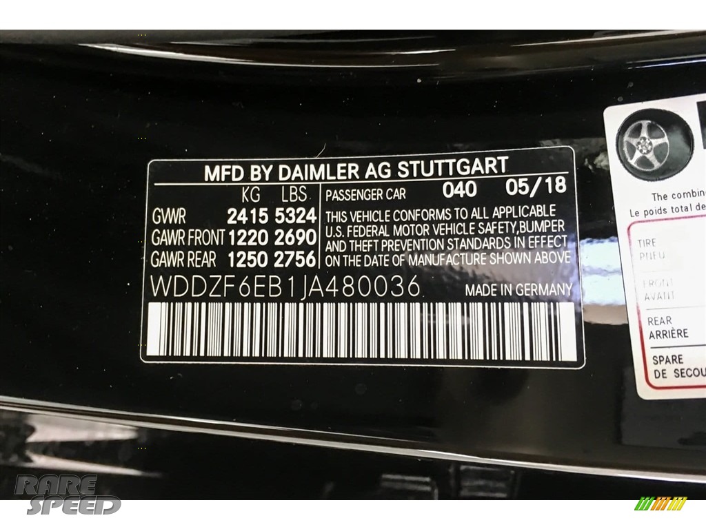 2018 E 43 AMG 4Matic Sedan - Black / Black photo #11
