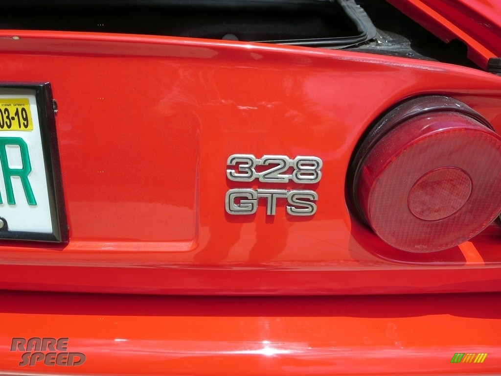 1989 328 GTS - Rosso Corsa (Red) / Tan photo #20