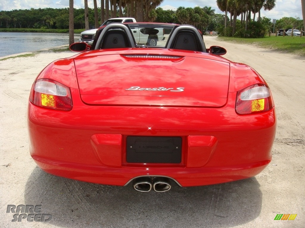 2005 Boxster S - Guards Red / Black photo #6