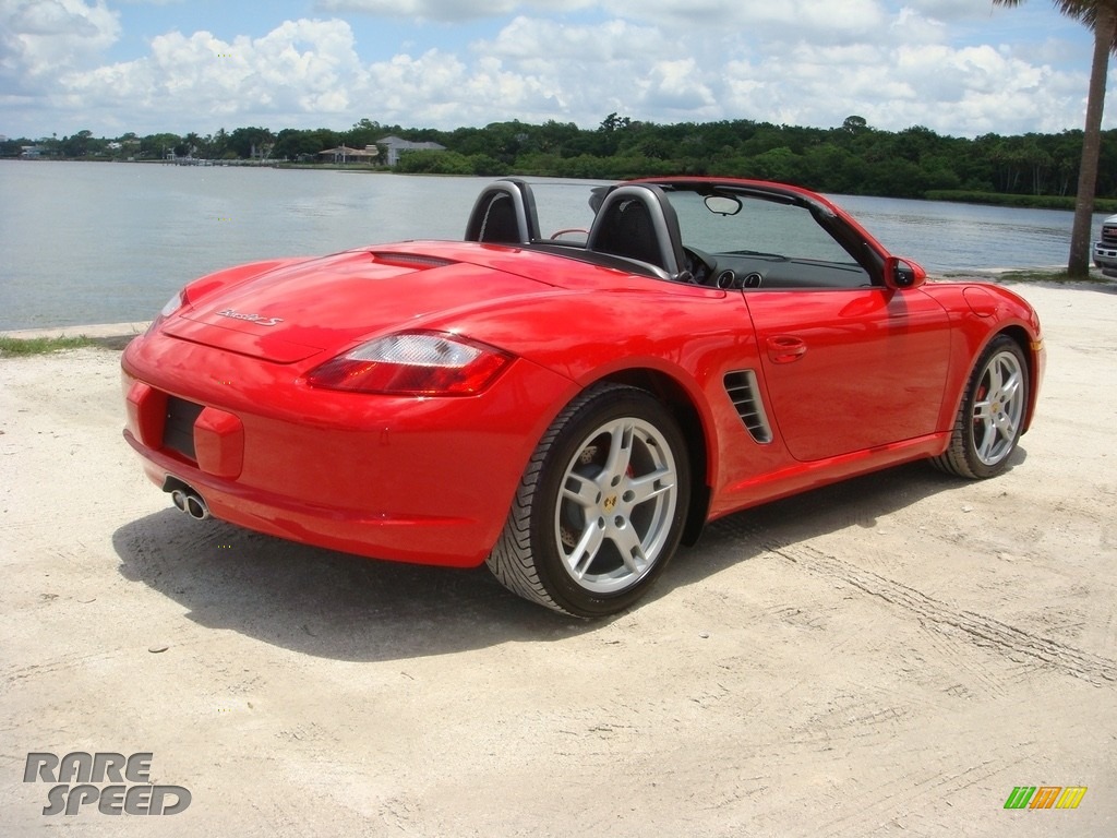 2005 Boxster S - Guards Red / Black photo #7