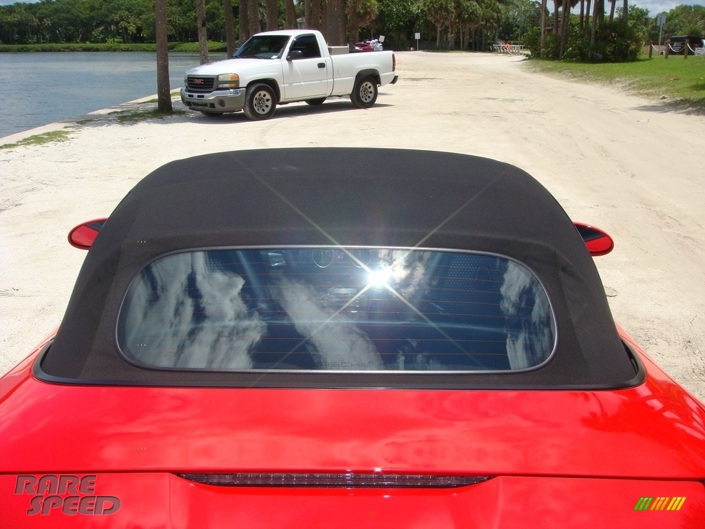 2005 Boxster S - Guards Red / Black photo #28