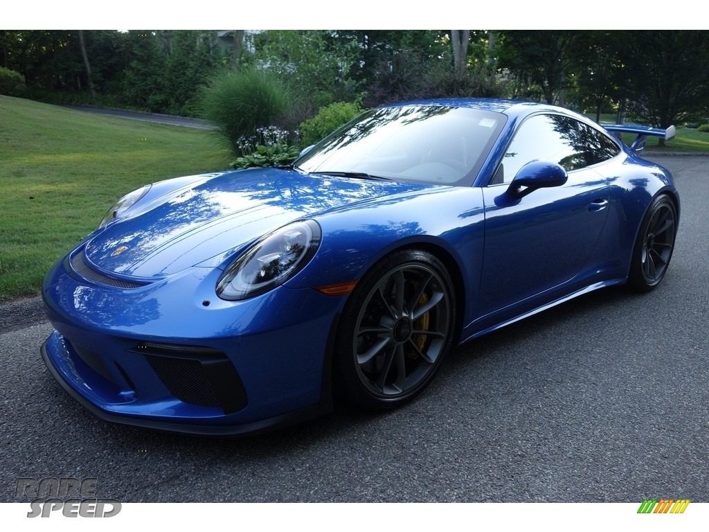 Sapphire Blue Metallic / Black w/Alcantara Porsche 911 GT3