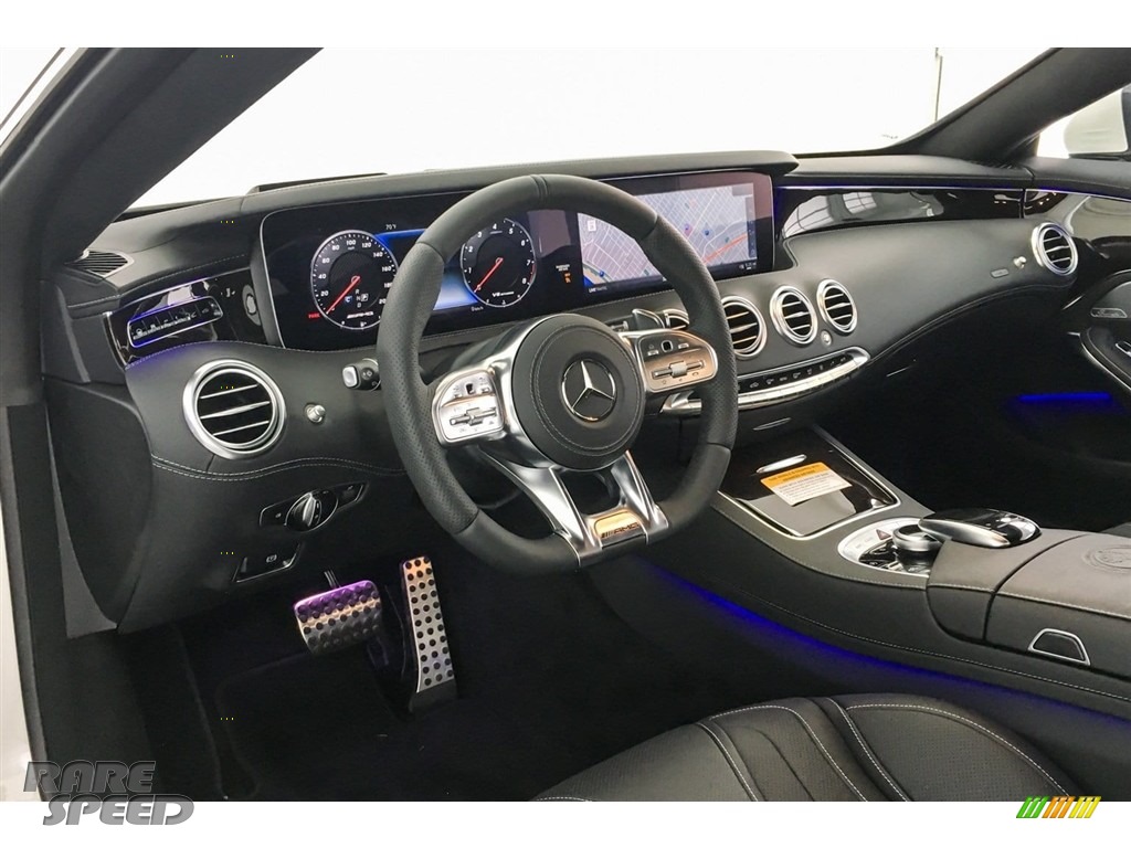 2018 S AMG S63 Coupe - designo Diamond White Metallic / Black photo #23