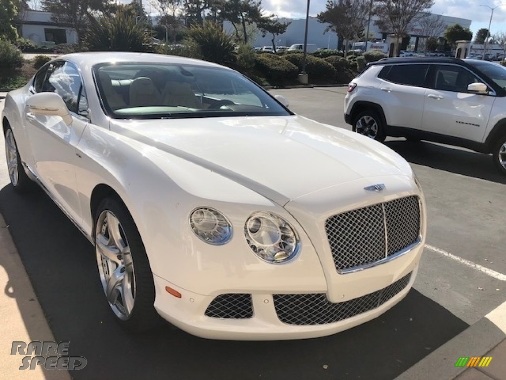 White / Magnolia Bentley Continental GT 