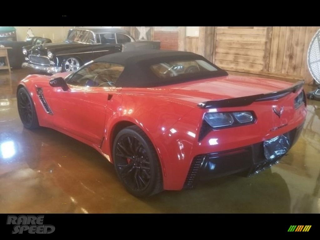 2016 Corvette Z06 Convertible - Torch Red / Gray photo #3