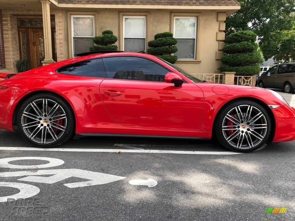 2015 911 Carrera 4S Coupe - Guards Red / Black photo #1