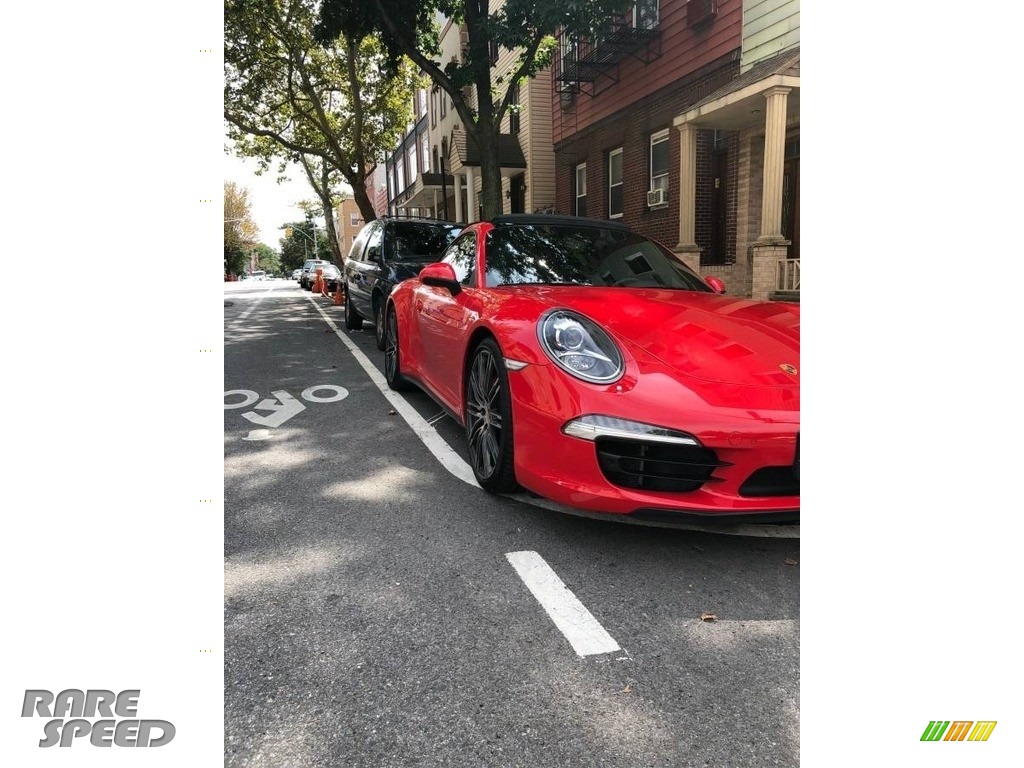 2015 911 Carrera 4S Coupe - Guards Red / Black photo #14
