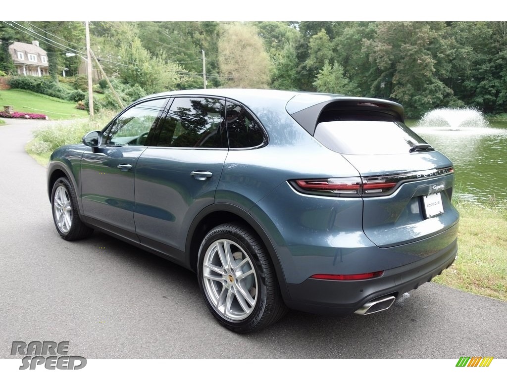 2019 Cayenne - Biscay Blue Metallic / Black photo #6 2019 Cayenne - Biscay Blue Metallic / Black photo #6