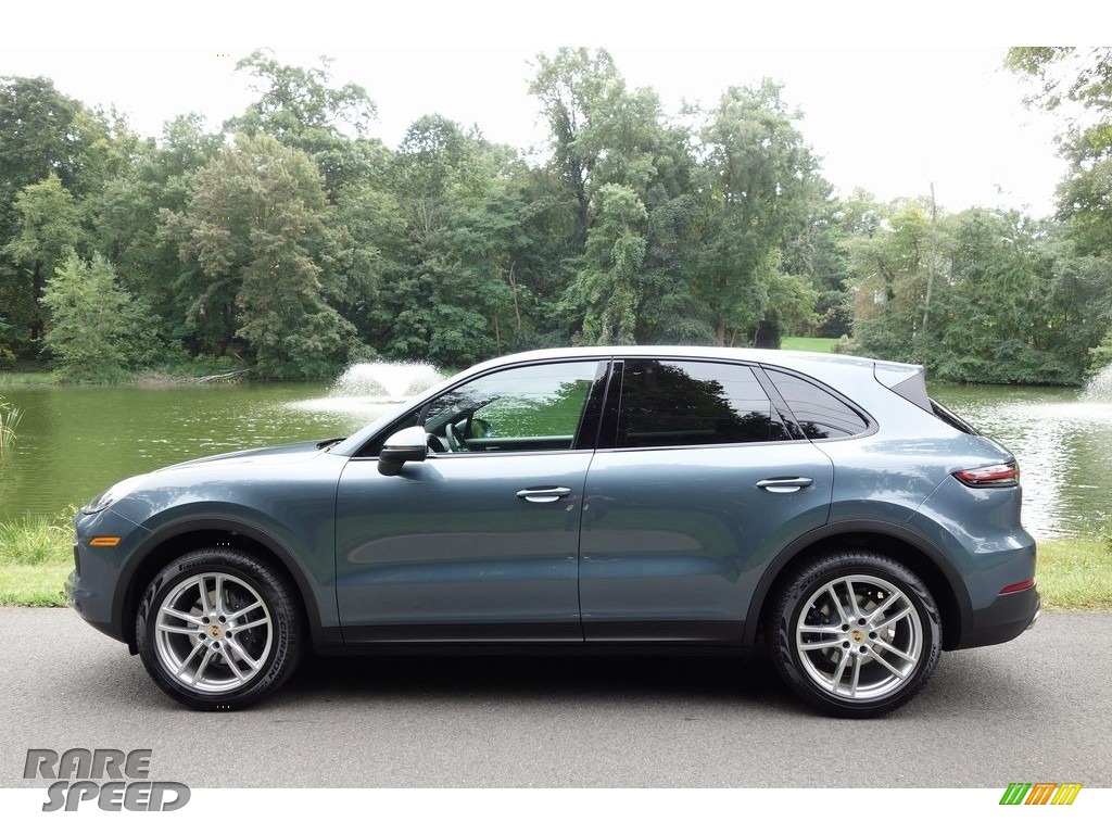 2019 Cayenne - Biscay Blue Metallic / Black photo #7 2019 Cayenne - Biscay Blue Metallic / Black photo #7