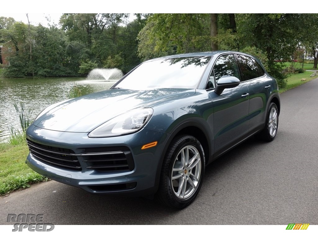 2019 Cayenne - Biscay Blue Metallic / Black photo #8 2019 Cayenne - Biscay Blue Metallic / Black photo #8