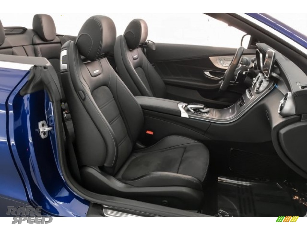 2018 C 63 AMG Cabriolet - Brilliant Blue Metallic / Black photo #6