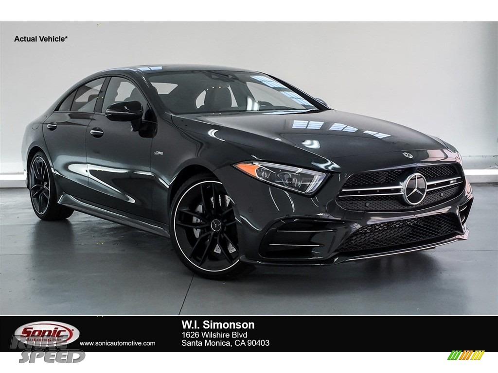 2019 CLS AMG 53 4Matic Coupe - Graphite Grey Metallic / Black photo #1