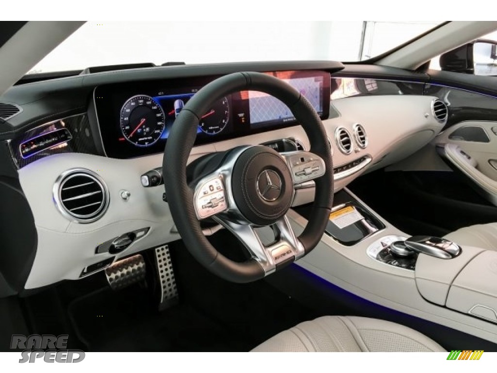 2019 S AMG 63 4Matic Cabriolet - designo Cashmere White (Matte) / designo Crystal Grey/Black photo #24