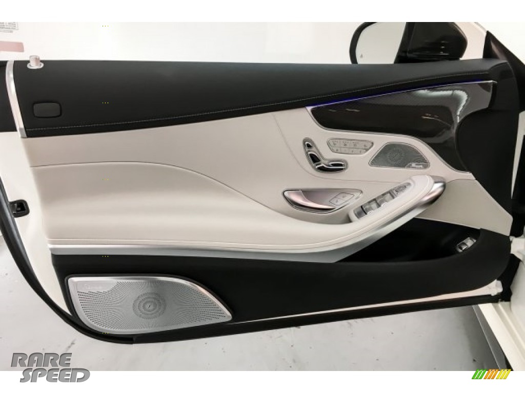 2019 S AMG 63 4Matic Cabriolet - designo Cashmere White (Matte) / designo Crystal Grey/Black photo #27