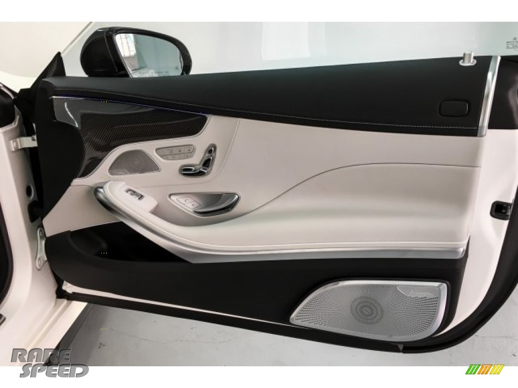 2019 S AMG 63 4Matic Cabriolet - designo Cashmere White (Matte) / designo Crystal Grey/Black photo #30