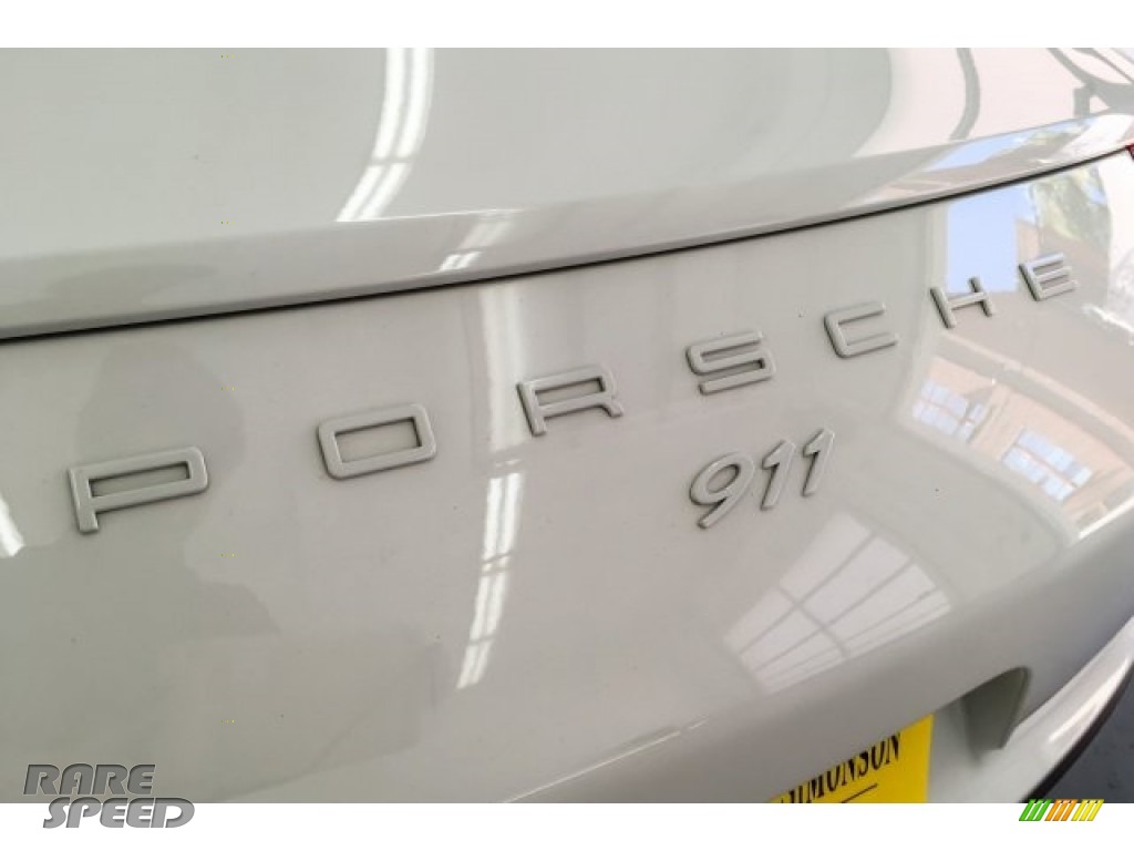 2017 911 Carrera Cabriolet - White / Black photo #7
