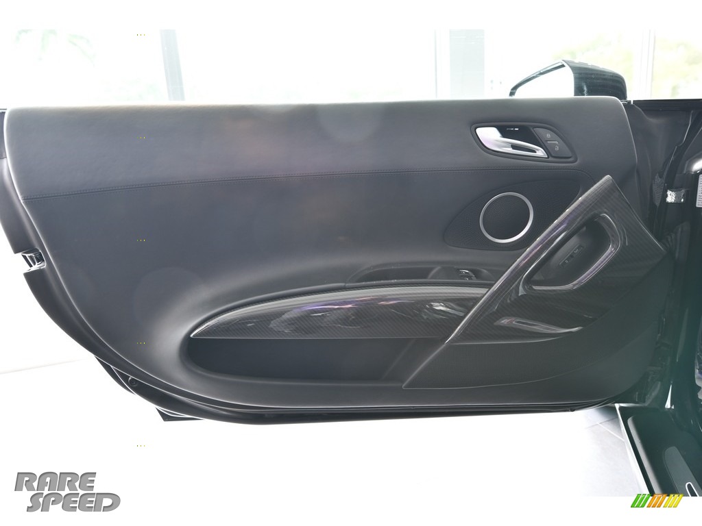 2014 R8 Coupe V10 - Panther Black Crystal / Black photo #19