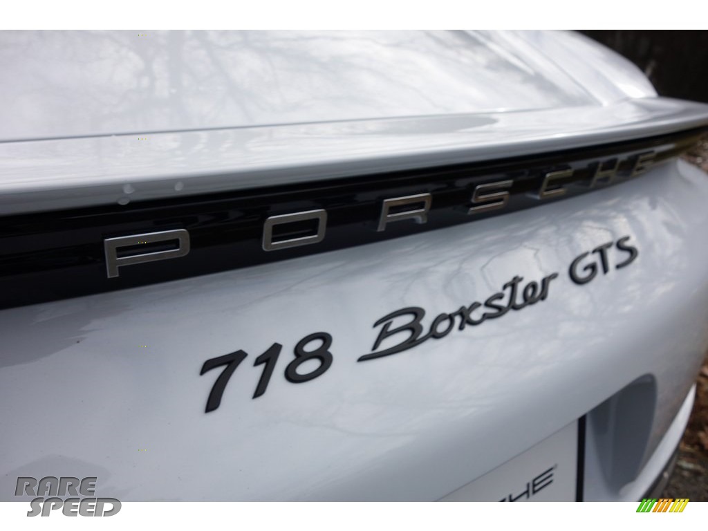 2019 718 Boxster GTS - White / Black/Bordeaux Red photo #9