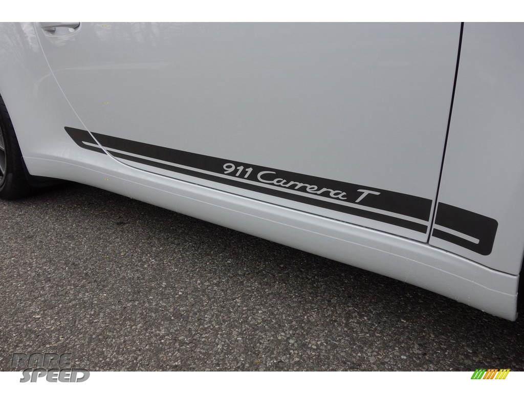 2019 911 Carrera T Coupe - White / Black photo #11