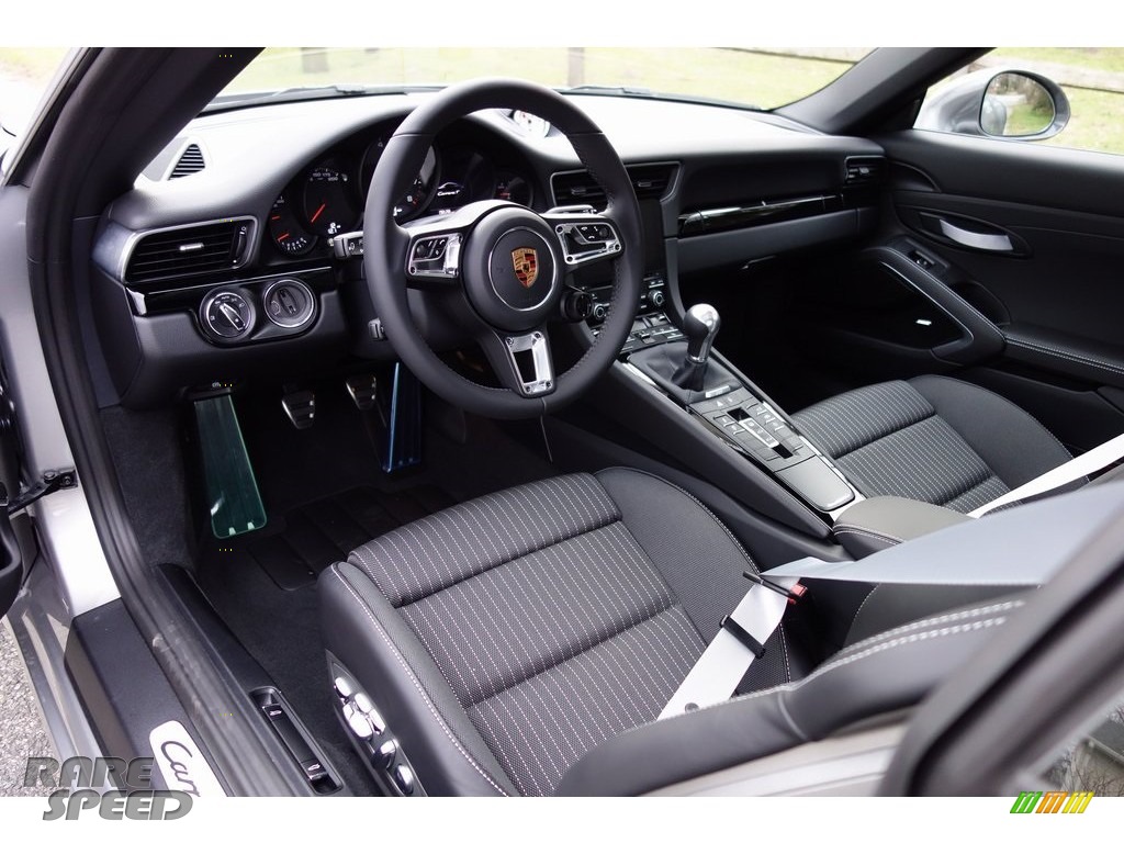 2019 911 Carrera T Coupe - GT Silver Metallic / Black photo #14