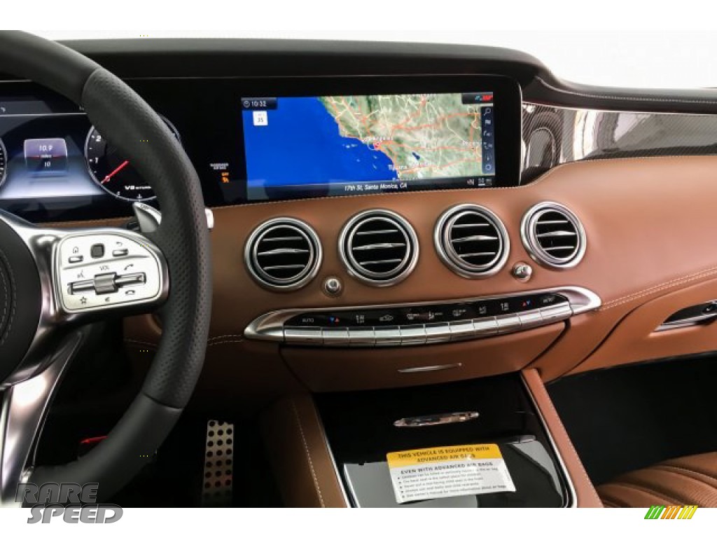 2019 S AMG 63 4Matic Cabriolet - designo Cashmere White (Matte) / designo Saddle Brown/Black photo #5 2019 S AMG 63 4Matic Cabriolet - designo Cashmere White (Matte) / designo Saddle Brown/Black photo #5