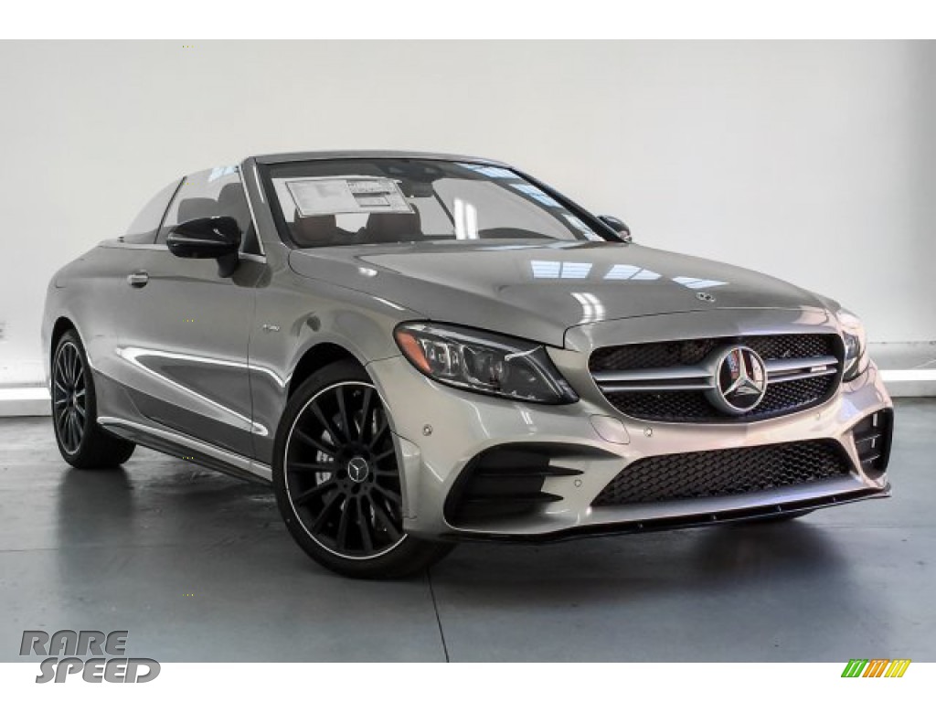 2019 C 43 AMG 4Matic Cabriolet - Mojave Silver Metallic / Cranberry Red/Black photo #12