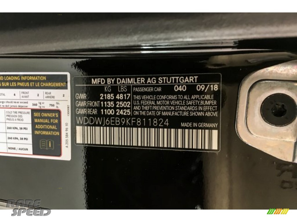 2019 C 43 AMG 4Matic Coupe - Black / Black photo #11