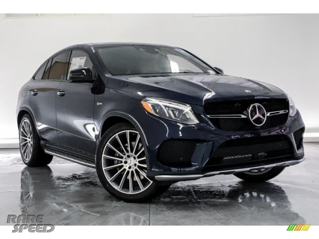 2019 GLE 43 AMG 4Matic Coupe Premium Package - Lunar Blue Metallic / Ginger Beige/Black photo #12