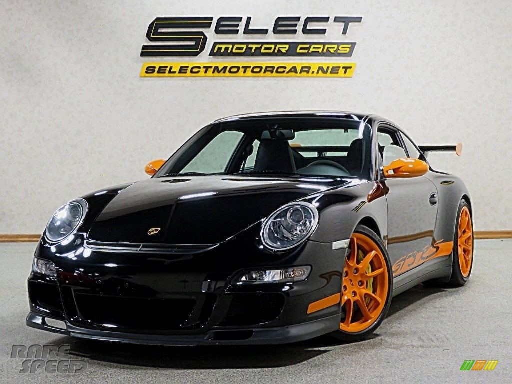 Black/Orange / Black w/Alcantara Porsche 911 GT3 RS
