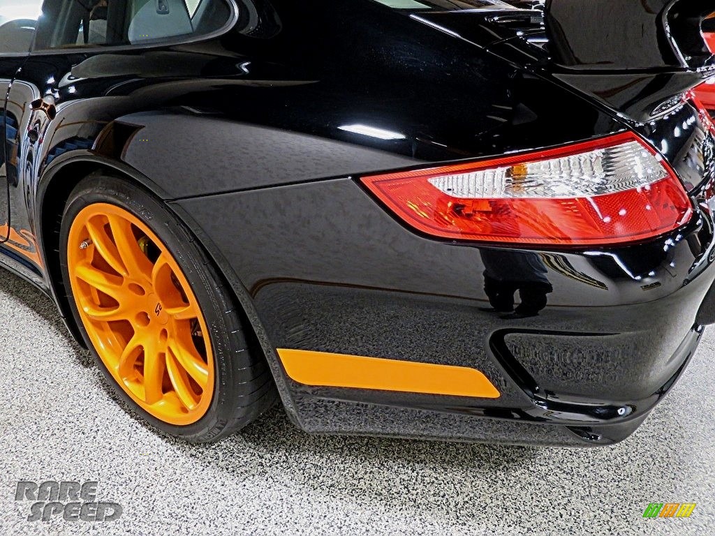 2007 911 GT3 RS - Black/Orange / Black w/Alcantara photo #7