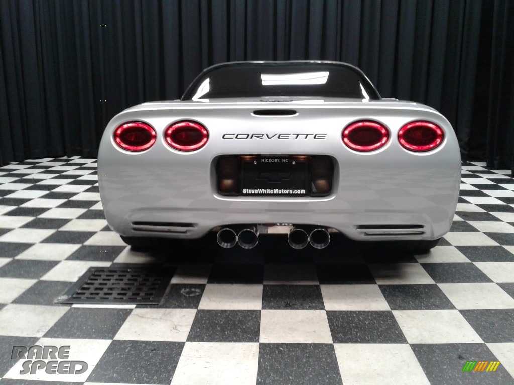 2002 Corvette Z06 - Quicksilver Metallic / Black photo #7