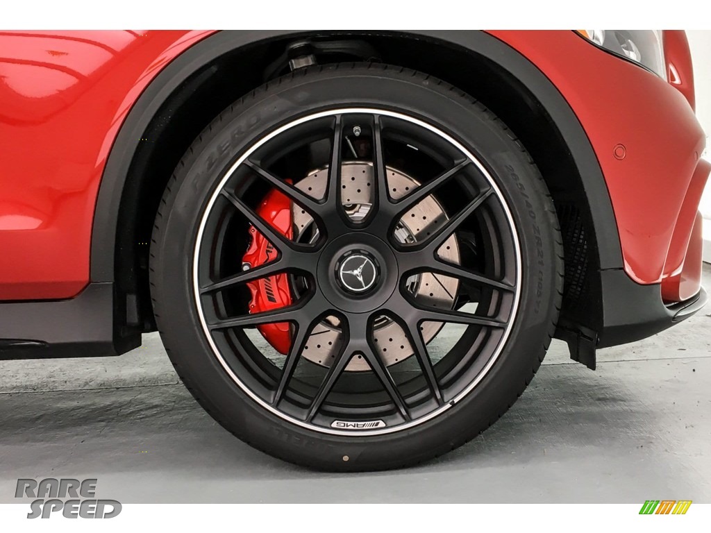 2019 GLC AMG 63 S 4Matic Coupe - designo Cardinal Red Metallic / designo Black photo #9