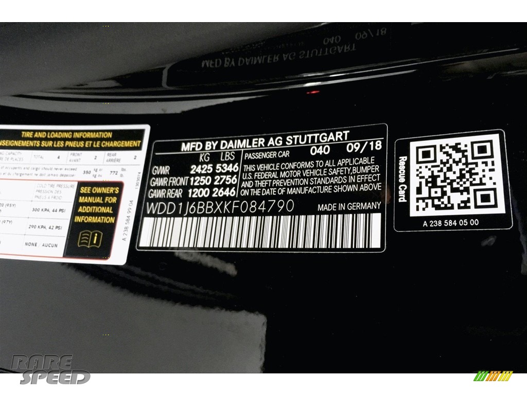 2019 E 53 AMG 4Matic Coupe - Black / Black photo #11
