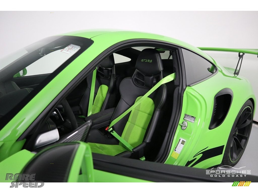 2019 911 GT3 RS - Lizard Green / Black/Lizard Green photo #13
