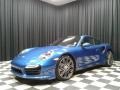 Porsche 911 Turbo Coupe Sapphire Blue Metallic photo #2