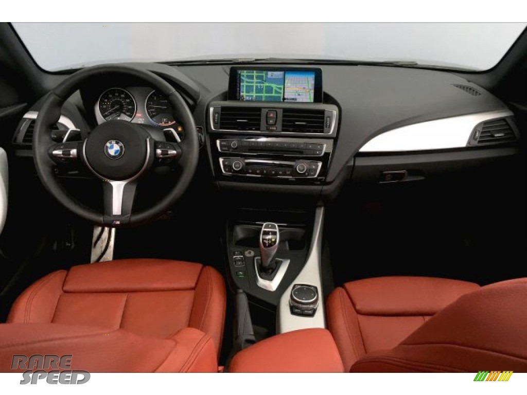 2016 M235i Coupe - Black Sapphire Metallic / Coral Red photo #20