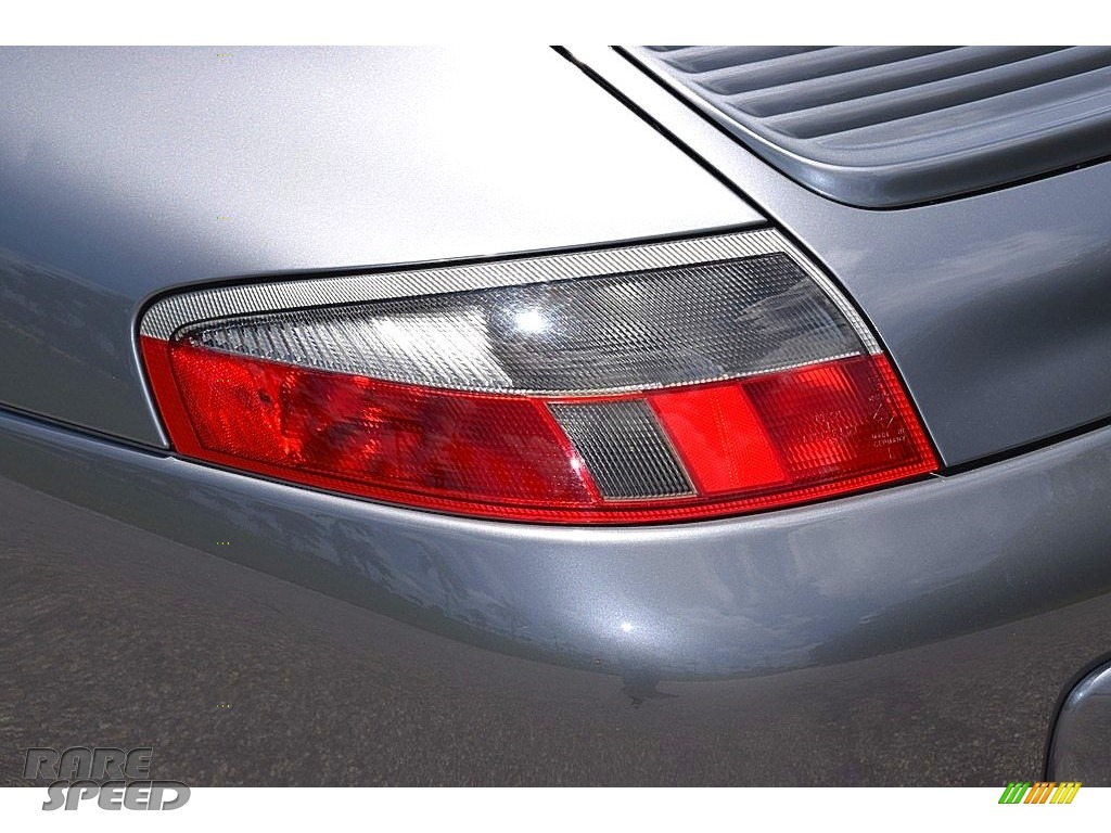 2003 911 Carrera Cabriolet - Seal Grey Metallic / Black photo #32