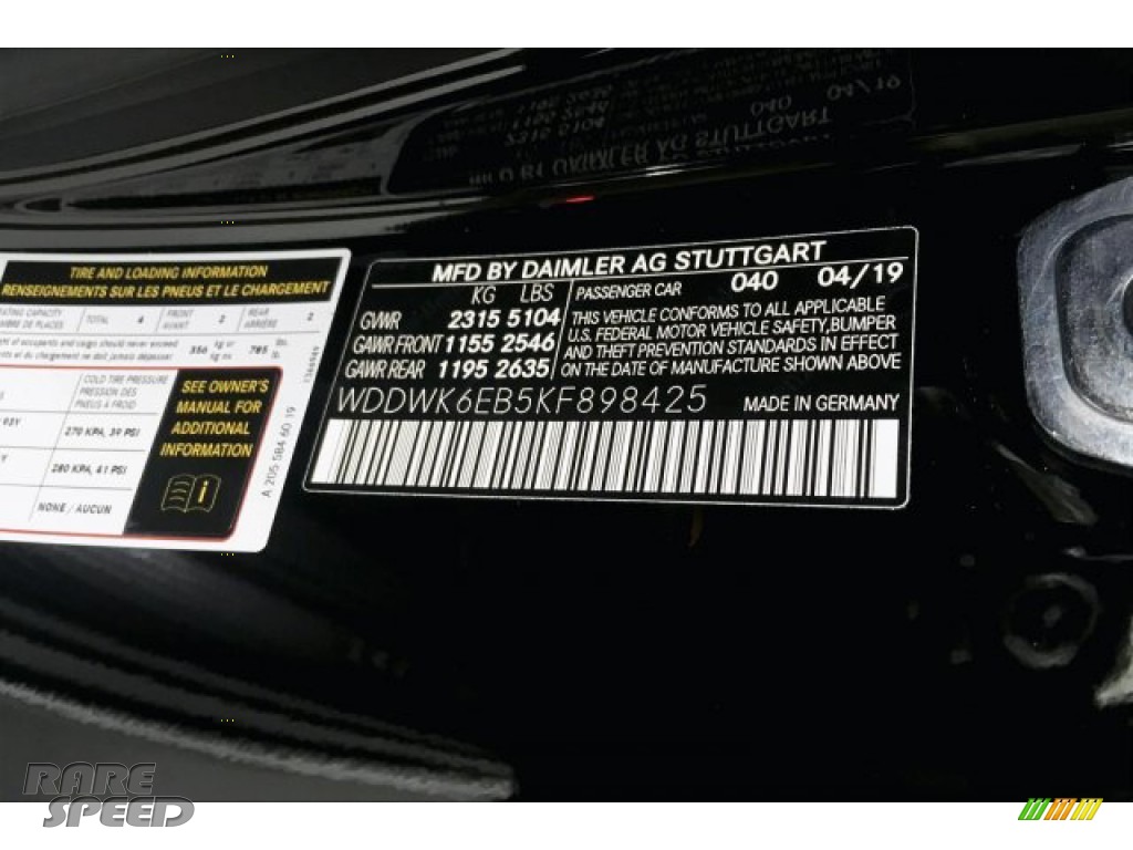 2019 C 43 AMG 4Matic Cabriolet - Black / Black photo #11
