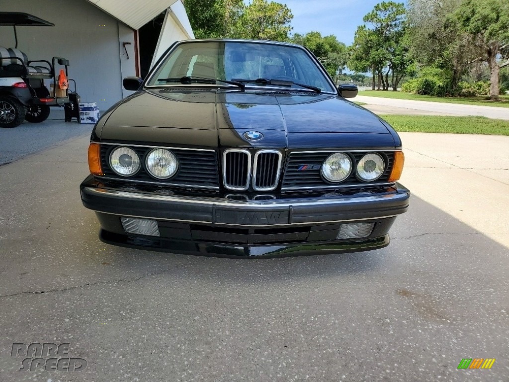 1988 M6 Coupe - Black / Gray photo #7