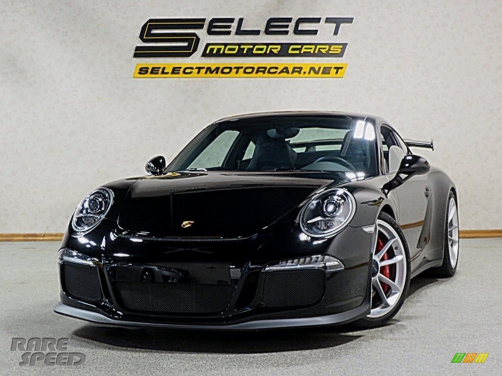 Black / Black w/Alcantara Porsche 911 GT3