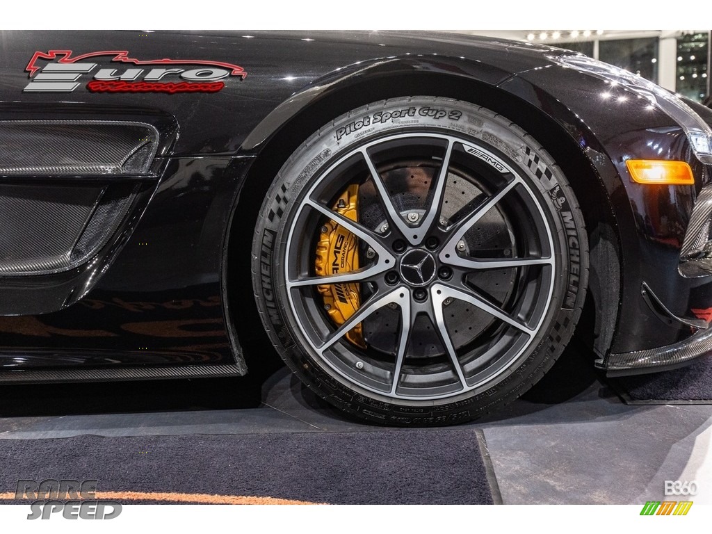 2014 SLS AMG GT Coupe Black Series - Obsidian Black Metallic / designo Black w/Alcantara photo #26