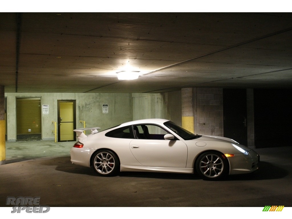 2004 911 GT3 - Carrara White / Black photo #12