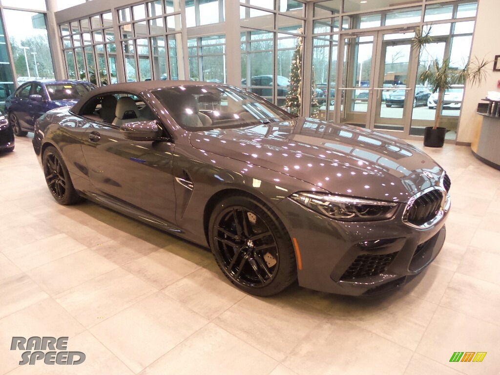Brands Hatch Grey Metallic / Silverstone BMW M8 Convertible Brands Hatch Grey Metallic / Silverstone BMW M8 Convertible