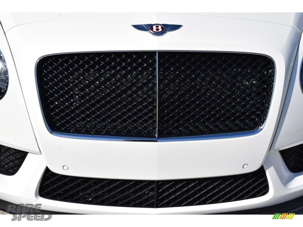 2015 Continental GT V8 S Convertible - Arctica / White/Black photo #18