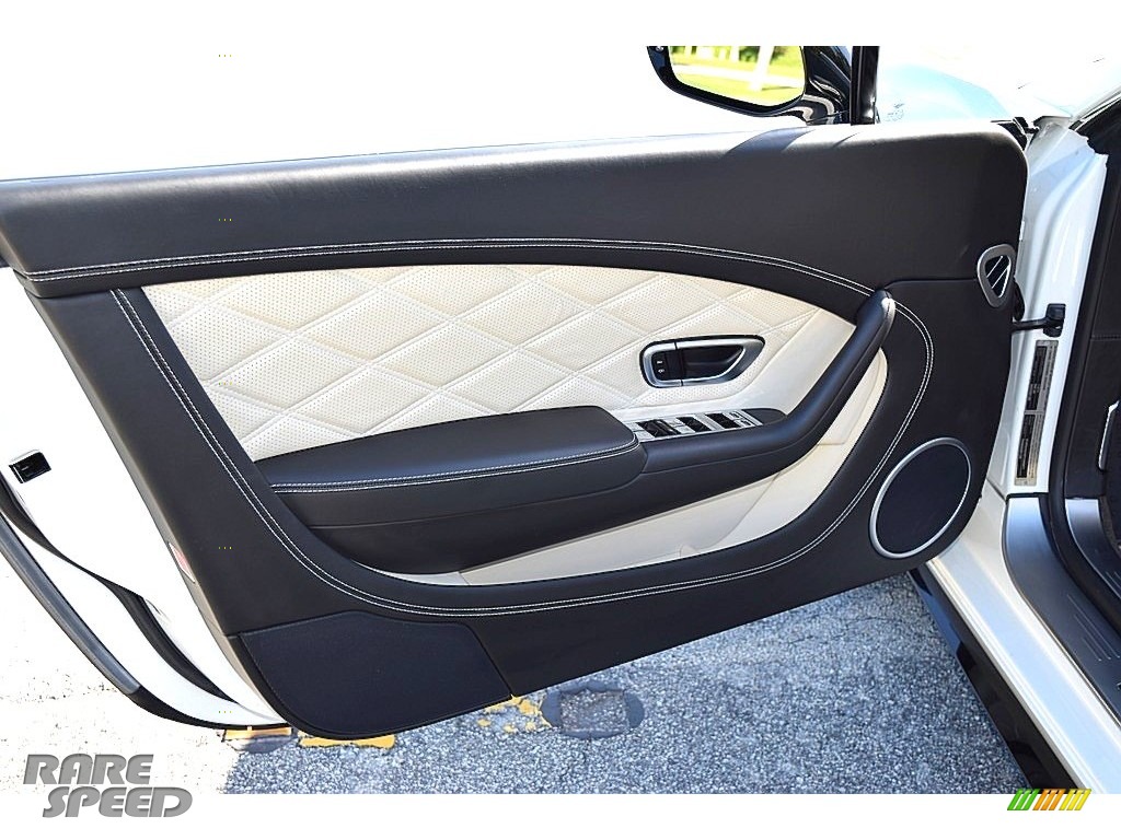 2015 Continental GT V8 S Convertible - Arctica / White/Black photo #30