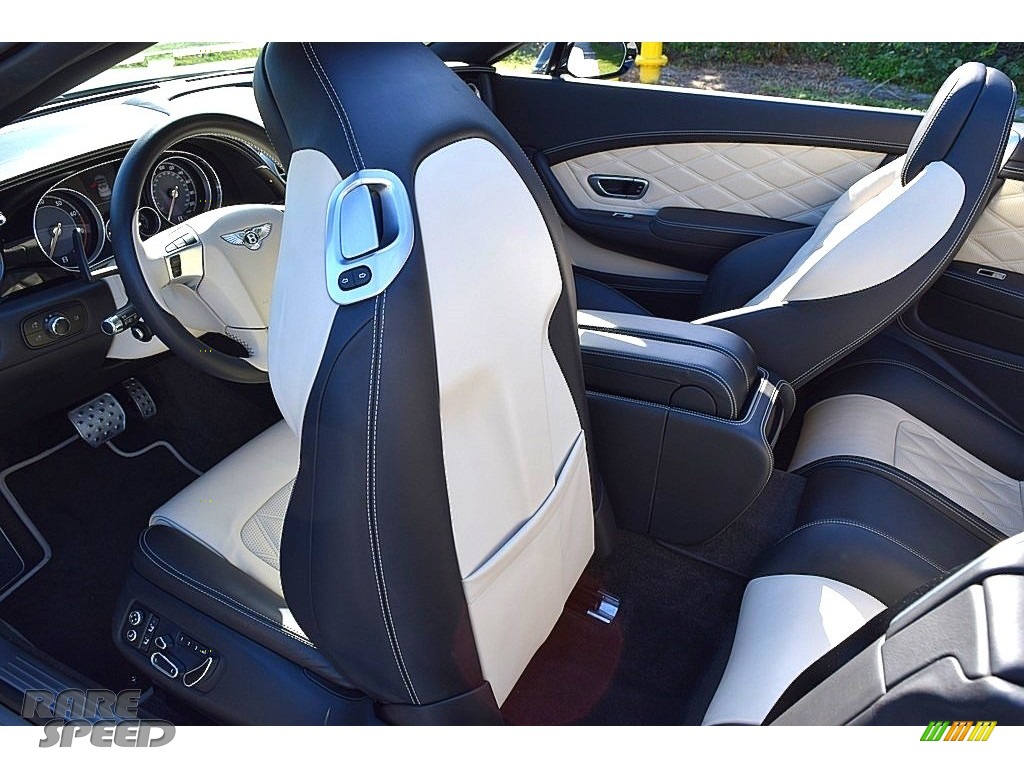 2015 Continental GT V8 S Convertible - Arctica / White/Black photo #40