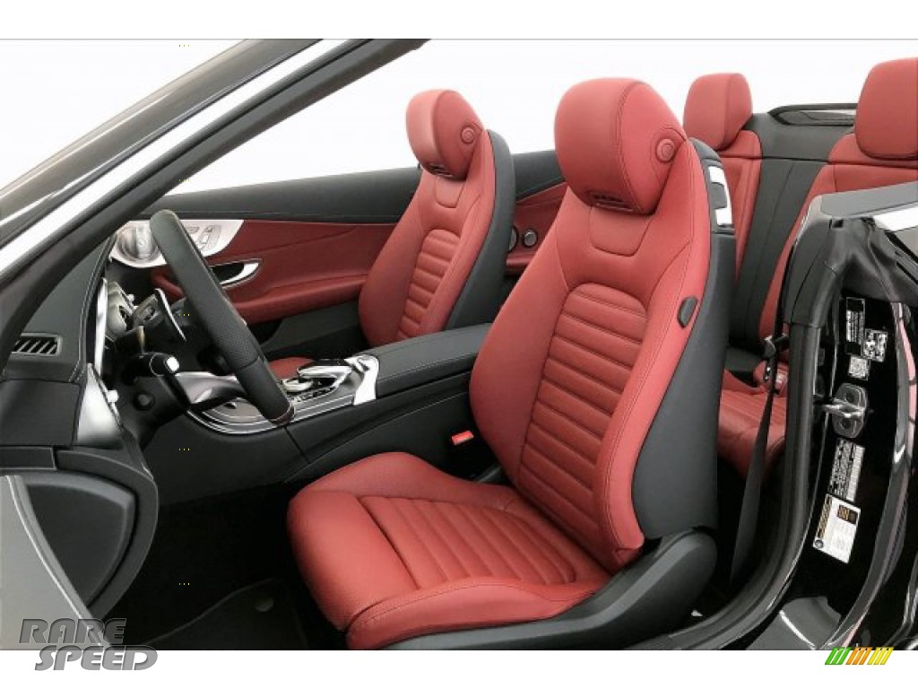 2020 C AMG 43 4Matic Cabriolet - Black / Cranberry Red/Black photo #14