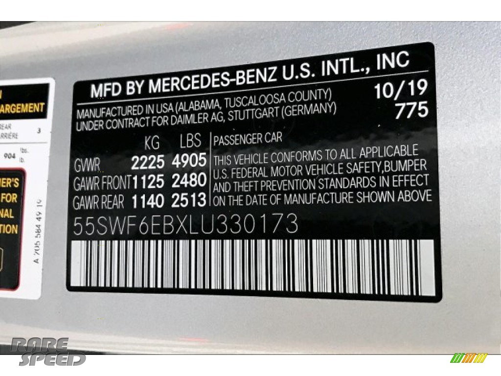 2020 C AMG 43 4Matic Sedan - Iridium Silver Metallic / Silk Beige/Black photo #24