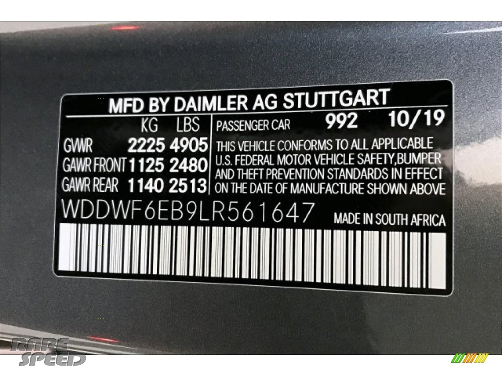 2020 C AMG 43 4Matic Sedan - Selenite Grey Metallic / Cranberry Red/Black photo #24